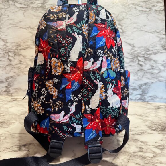 VERA BRADLEY NWT Essential Compact Backpack in Winter Forest - Picture 2 of 12